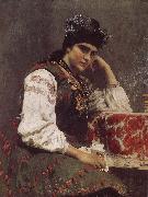 Ilia Efimovich Repin German Raga rice Luowa portrait china oil painting reproduction